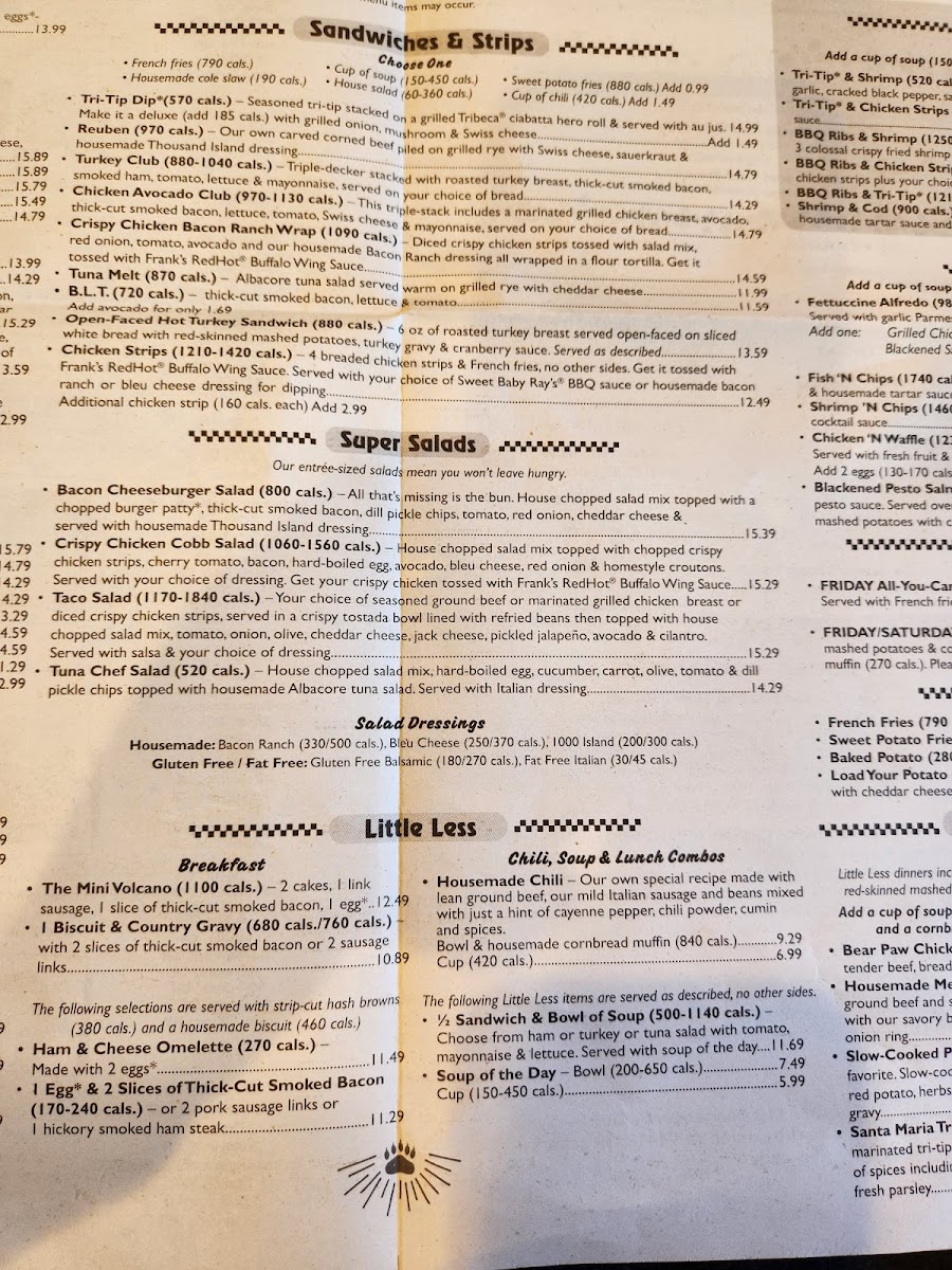 Menu Black Bear Diner Gresham-6